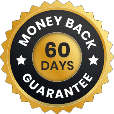 SharpEar 60-day money back guarantee, risk-free and trustworthy supplement for hearing support